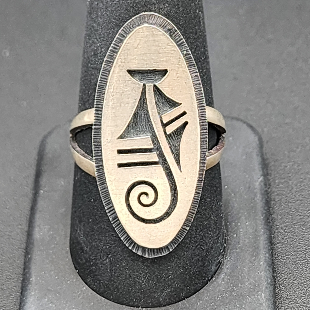 Clifton Mowa Hopi Sterling Ring